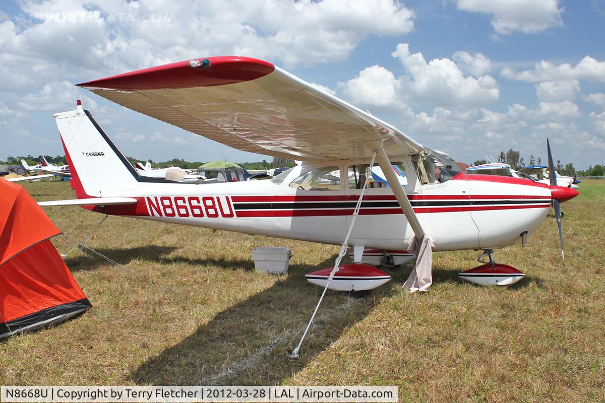 N8668U, 1965 Cessna 172F C/N 17252571, At 2012 Sun N Fun
