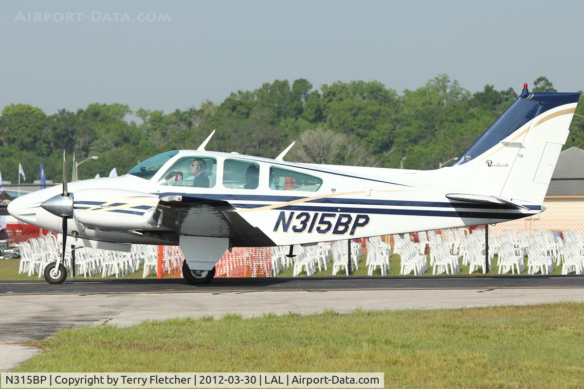 N315BP, 1979 Beech 95-B55 (T42A) Baron C/N TC-2230, At 2012 Sun N Fun