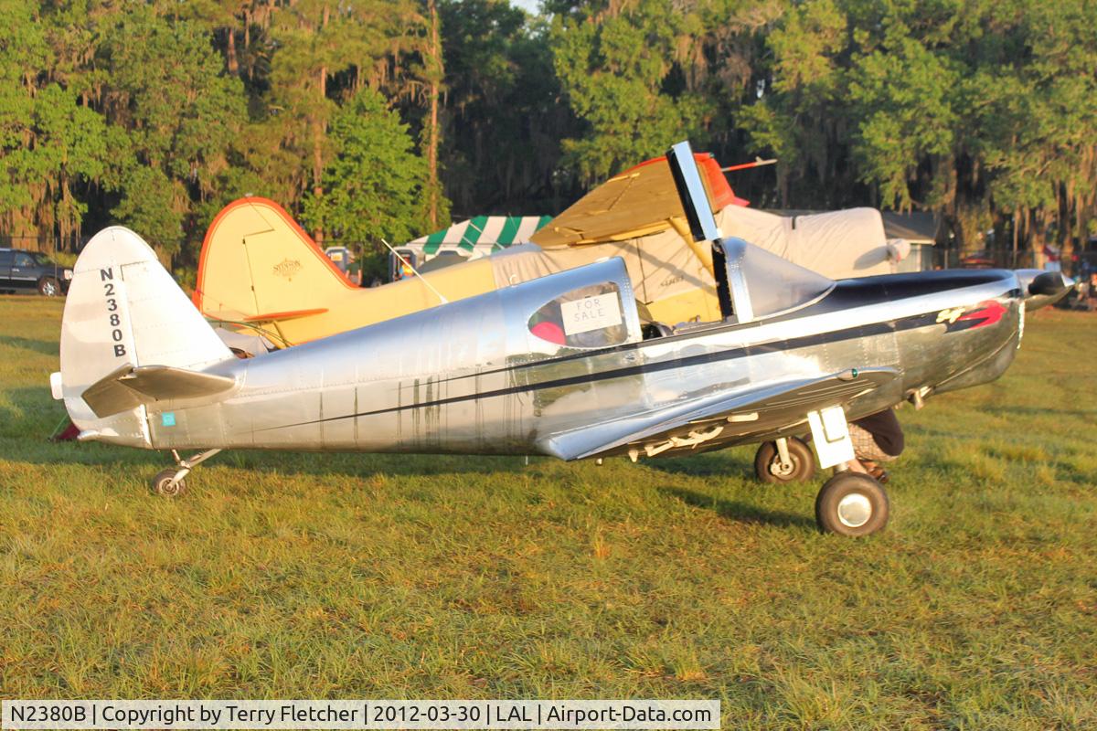 N2380B, 1948 Globe GC-1B Swift C/N 3680, At 2012 Sun N Fun