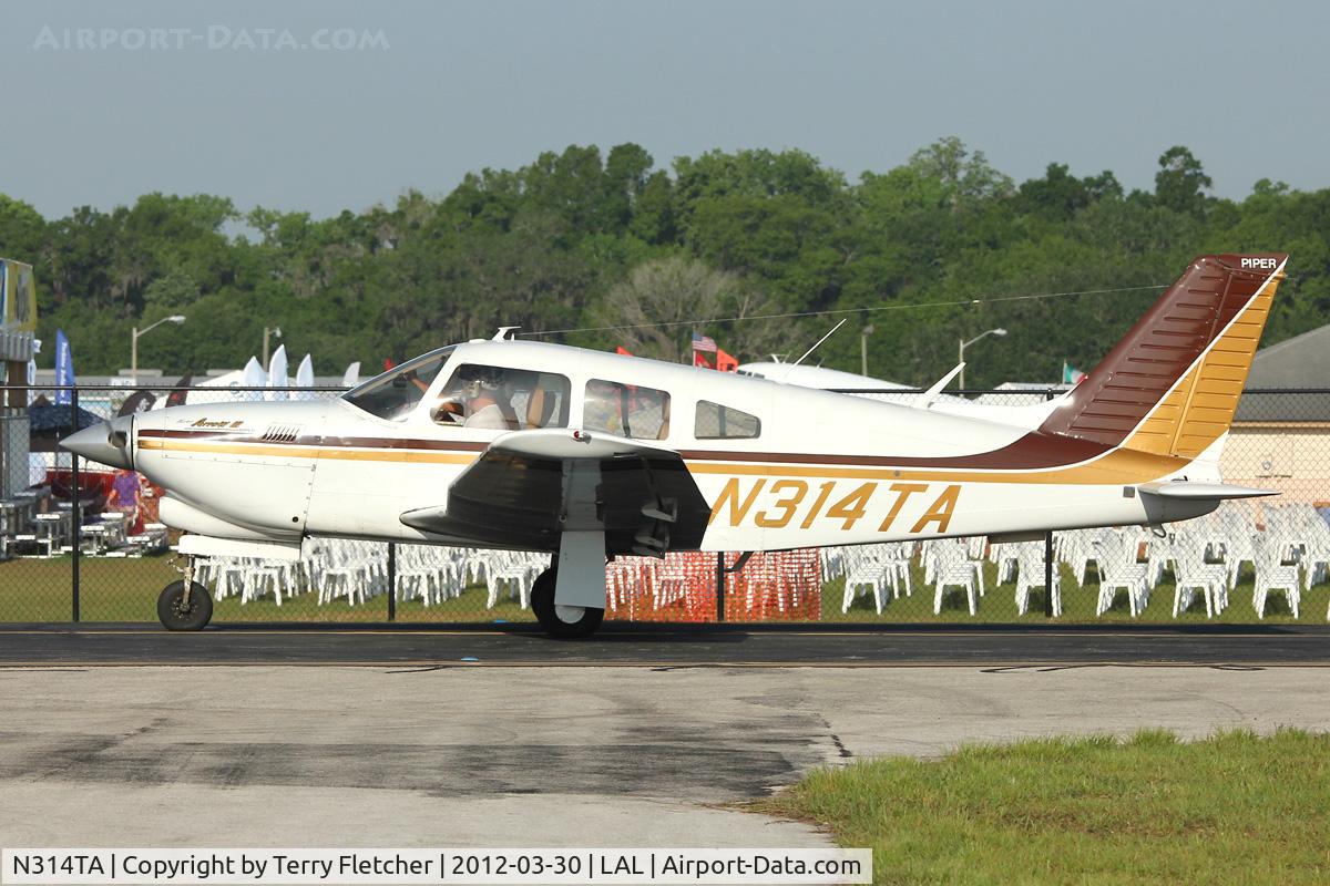 N314TA, Piper PA-28 C/N 28R-7703224, At 2012 Sun N Fun