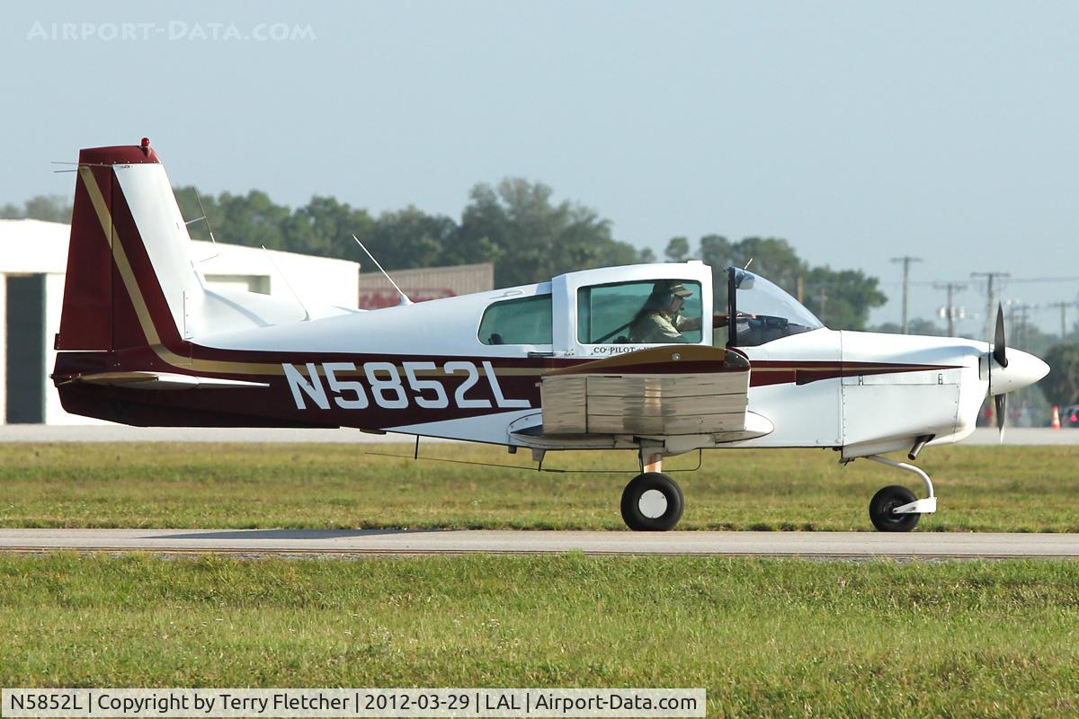 N5852L, 1972 American AA-5 C/N AA5-0052, At 2012 Sun N Fun
