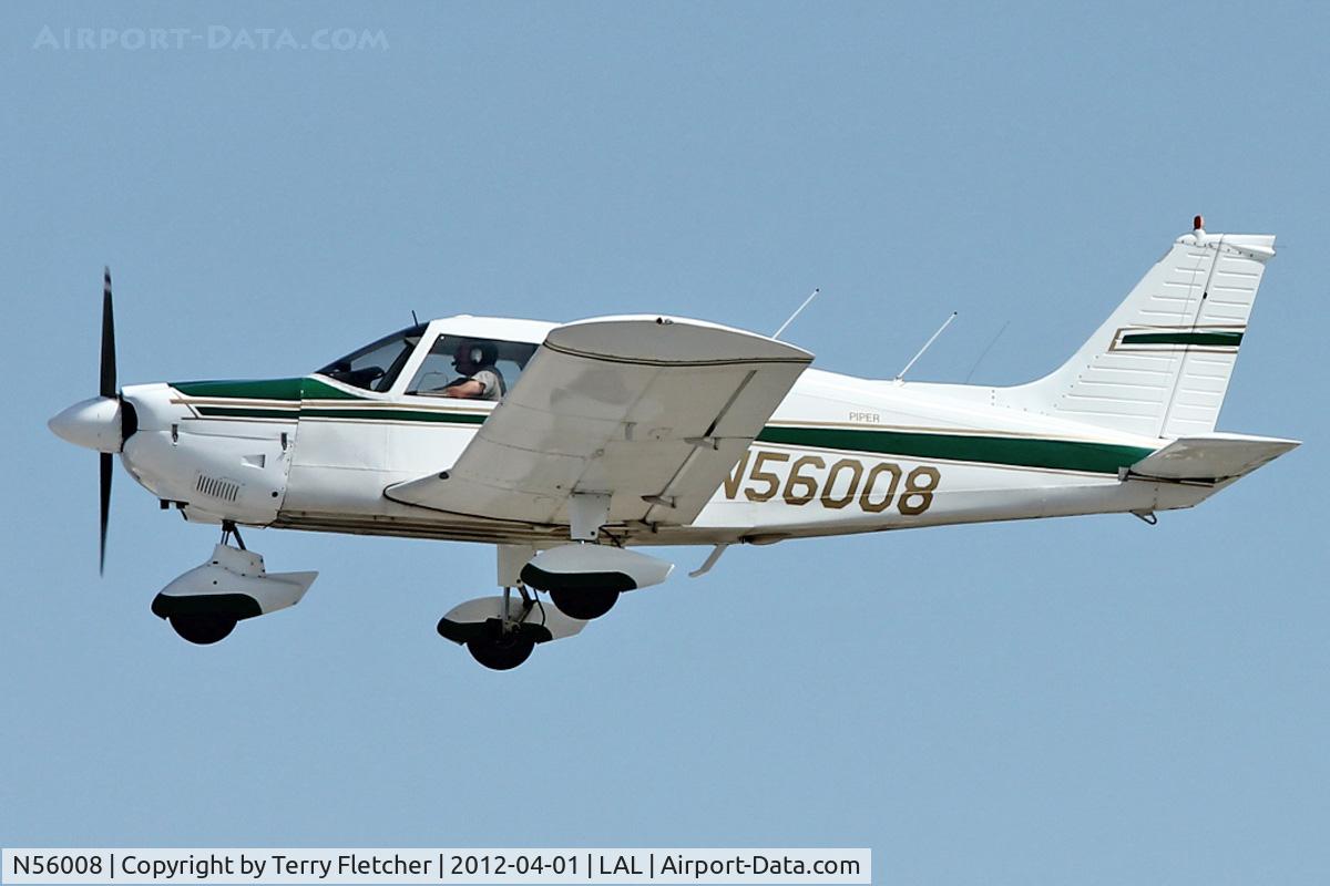 N56008, 1973 Piper PA-28-180 Cherokee C/N 28-7305517, At 2012 Sun N Fun