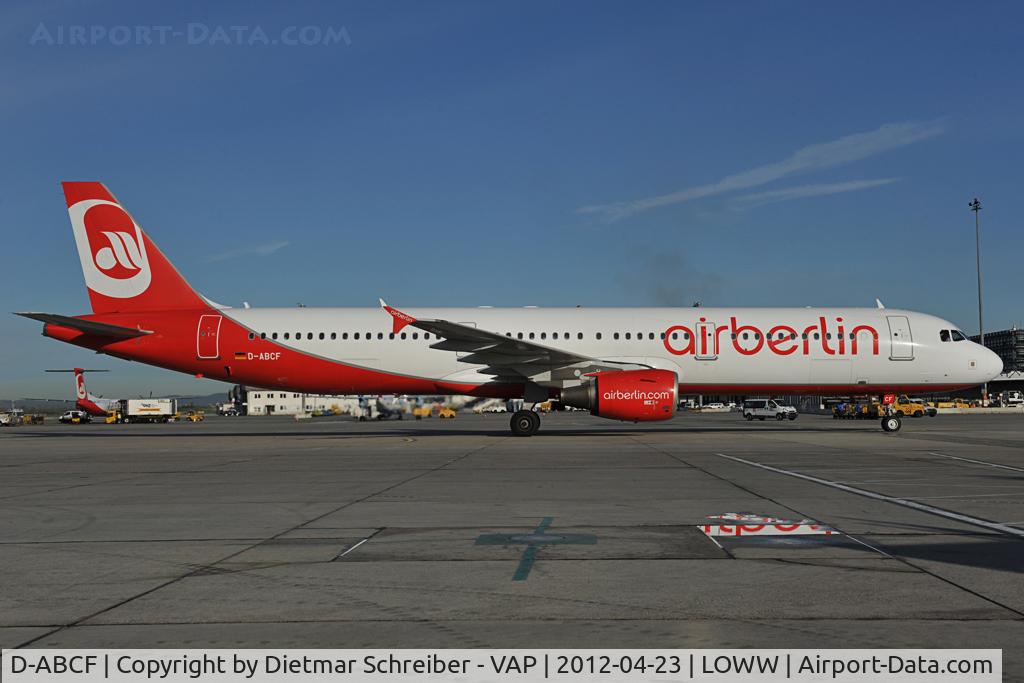 D-ABCF, 2003 Airbus A321-211 C/N 1966, Air Berlin  Airbus 321