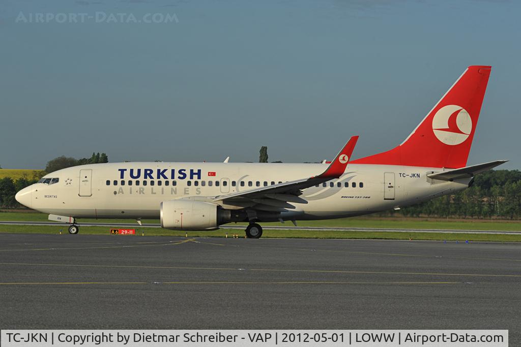 TC-JKN, 2005 Boeing 737-752 C/N 34299, Turkish Airlines Boeing 737-700