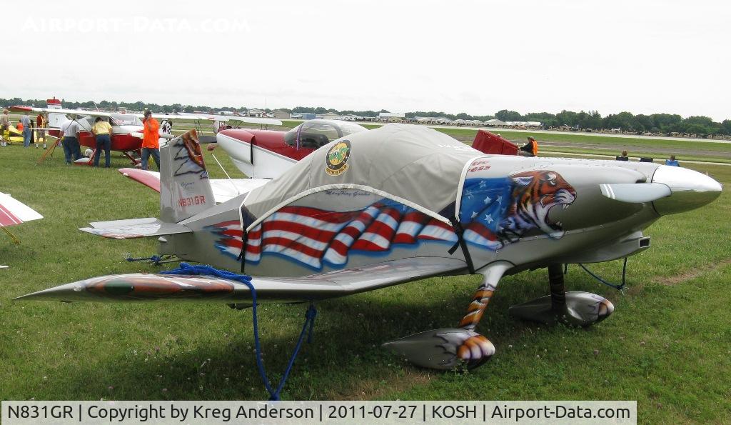 N831GR, Thorp T-18 Tiger C/N 831, EAA AirVenture 2011