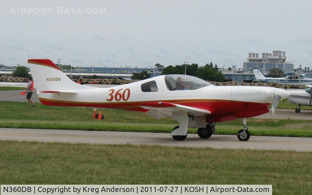N360DB, 1996 Lancair 320 C/N 252, EAA AirVenture 2011