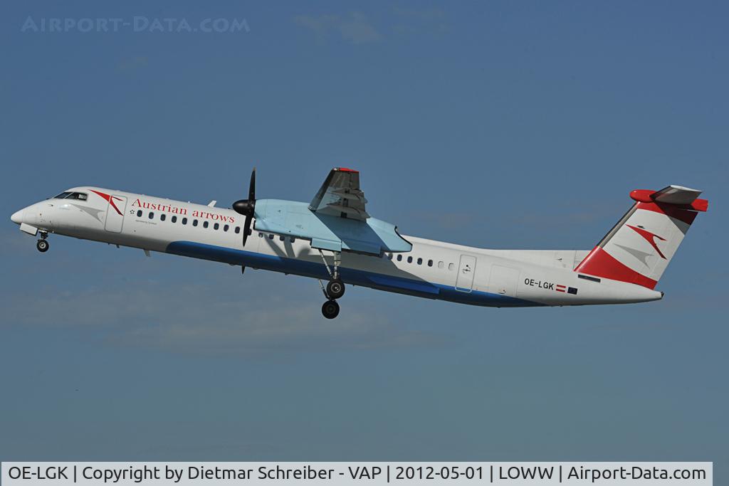 OE-LGK, 2009 De Havilland Canada DHC-8-402Q Dash 8 C/N 4280, Austrian Arrows Dash 8-400