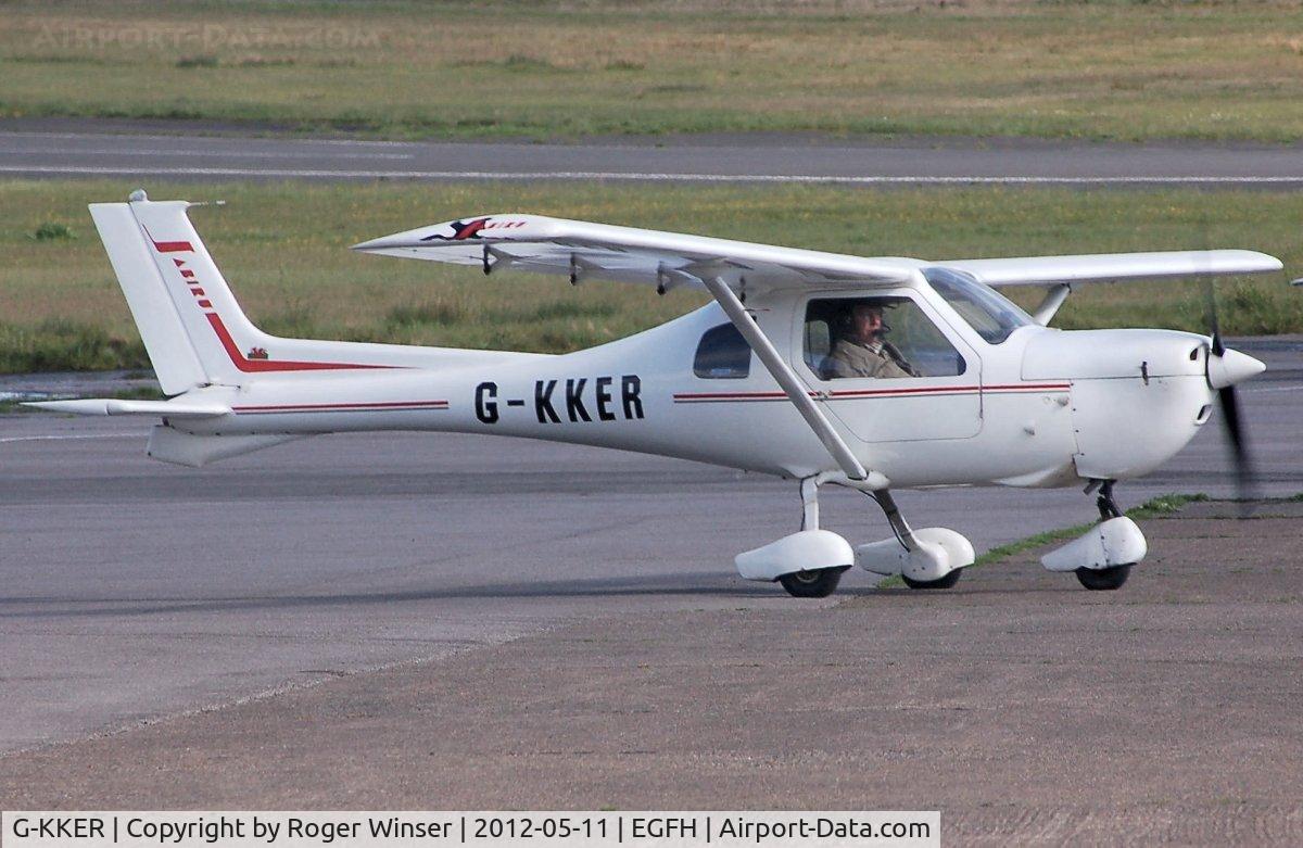 G-KKER, 1999 Jabiru UL-450 C/N PFA 274A-13474, Departing for Haverfordwest Airport.