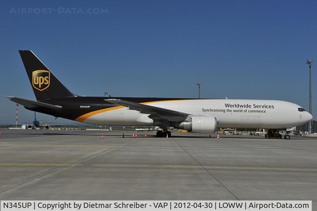 N345UP, 2011 Boeing 767-34AF C/N 37867, UPS Boeing 767-300