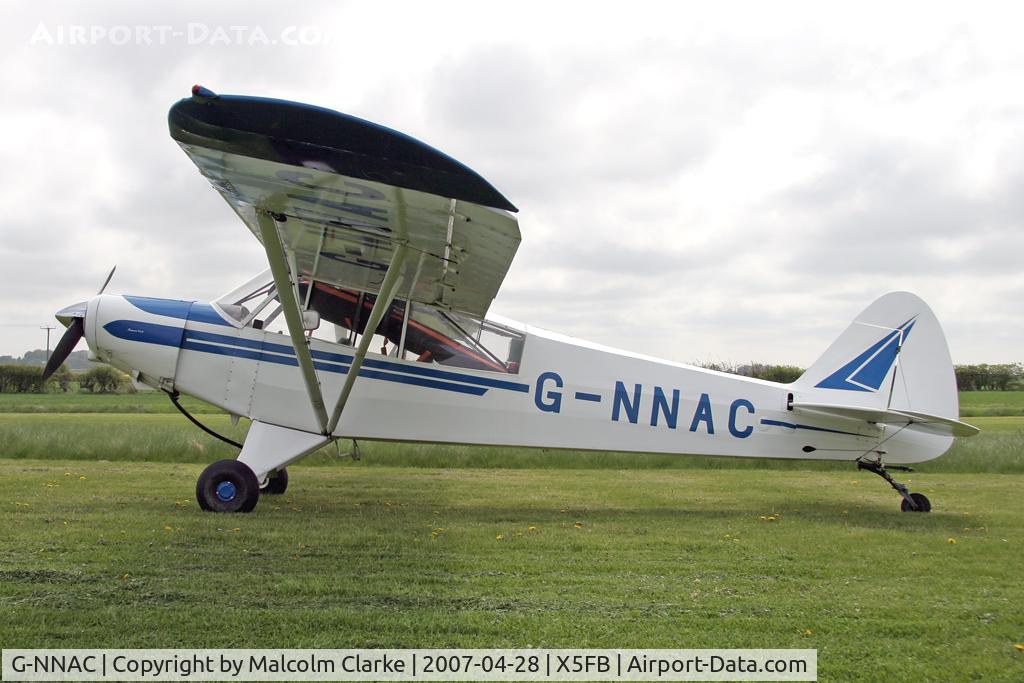 G-NNAC, 1954 Piper L-21B Super Cub (PA-18-135) C/N 18-3820, Piper L-21B, Fishburn Arfield, April 2007.