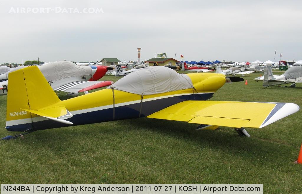 N244BA, 2000 Vans RV-4 C/N 2224, EAA AirVenture 2011