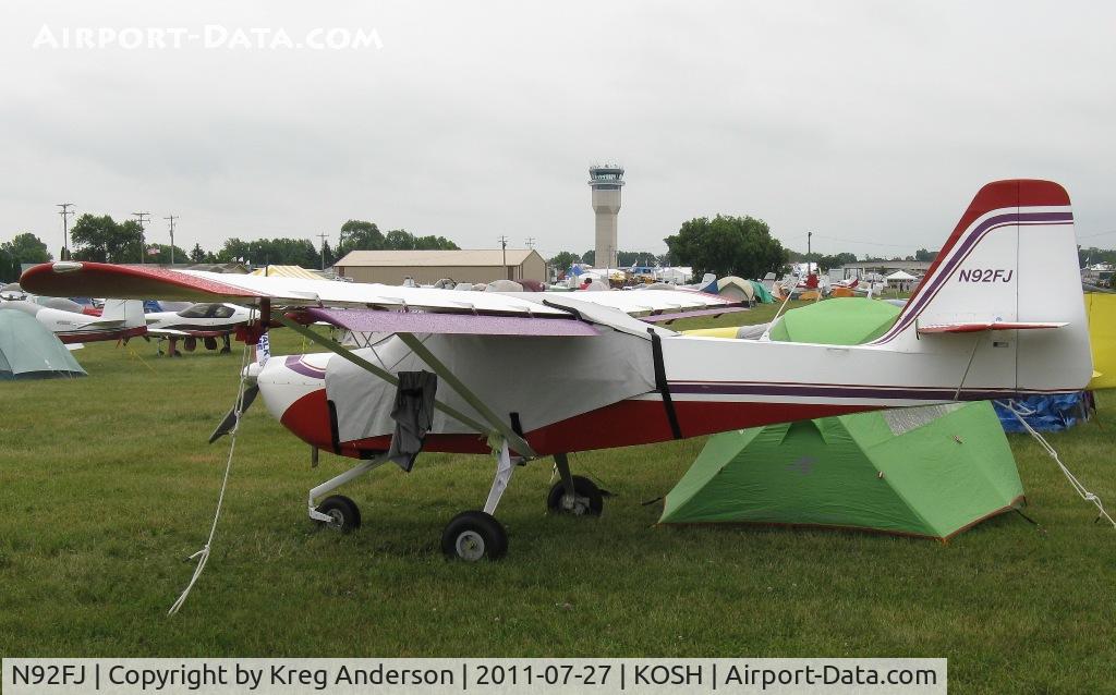 N92FJ, Skystar Kitfox Series 7 C/N S70211-018, EAA AirVenture 2011