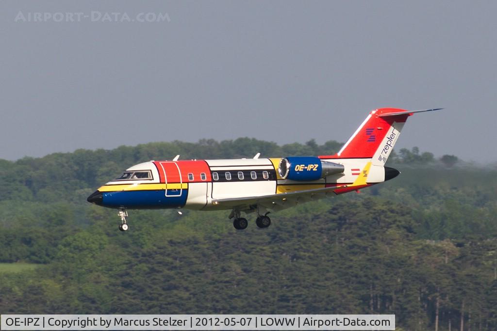 OE-IPZ, 2009 Bombardier Challenger 605 (CL-600-2B16) C/N 5808, Vie May 2012