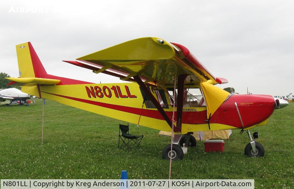 N801LL, 2005 Zenair STOL CH-801 C/N 8-4865, EAA AirVenture 2011