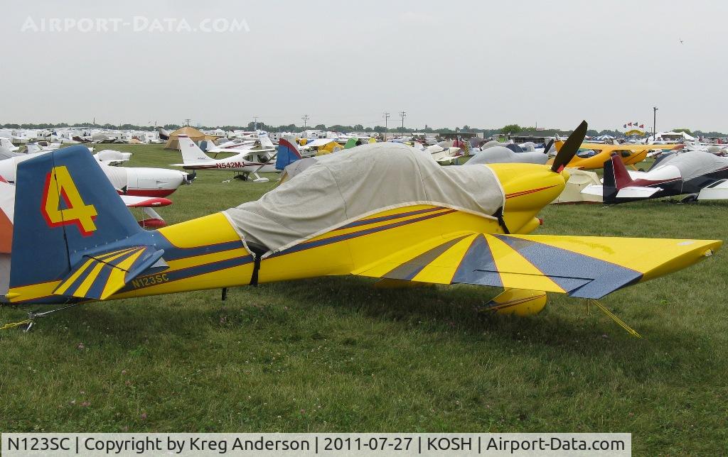 N123SC, Vans RV-4 C/N 3563, EAA AirVenture 2011