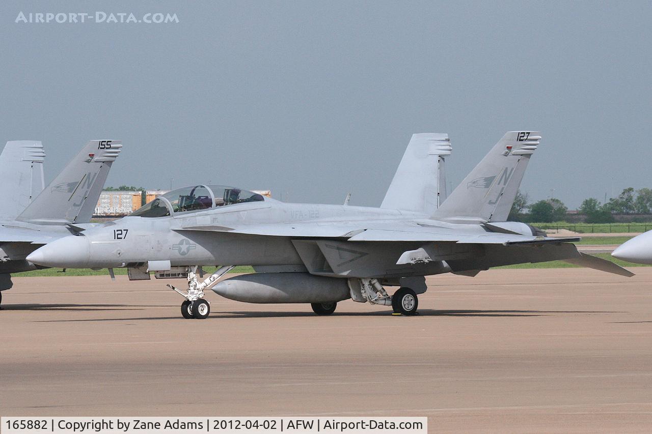 165882, Boeing F/A-18F Super Hornet C/N F042, At Alliance Airport - Fort Worth, TX