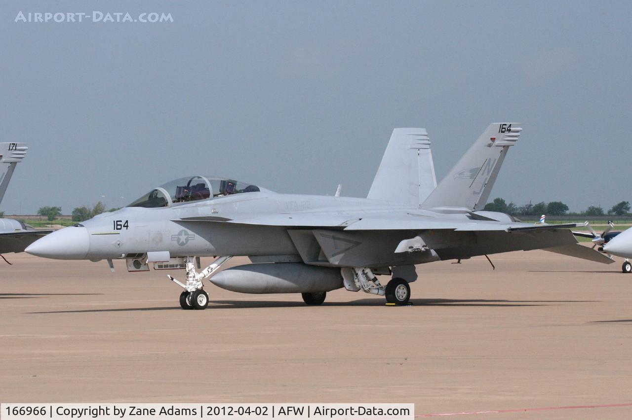 166966, Boeing F/A-18F Super Hornet C/N F241, At Alliance Airport - Fort Worth, TX