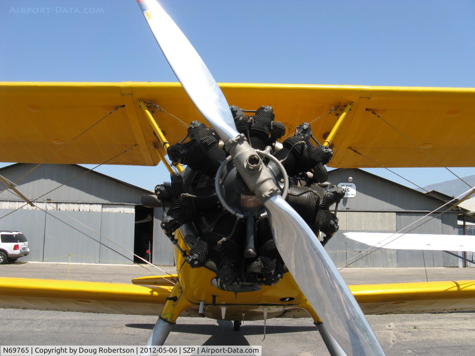 N69765, 1941 Boeing A75N1 (PT17) C/N 75-1044, 1941 Boeing Stearman A75N1 as Navy N2S1, Continental W670-5 220 Hp