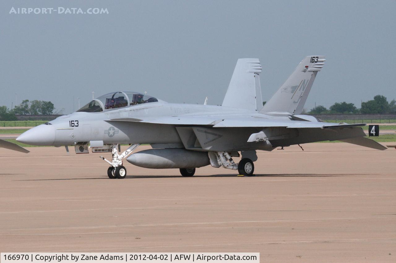 166970, Boeing F/A-18F Super Hornet C/N F245, At Alliance Airport - Fort Worth, TX