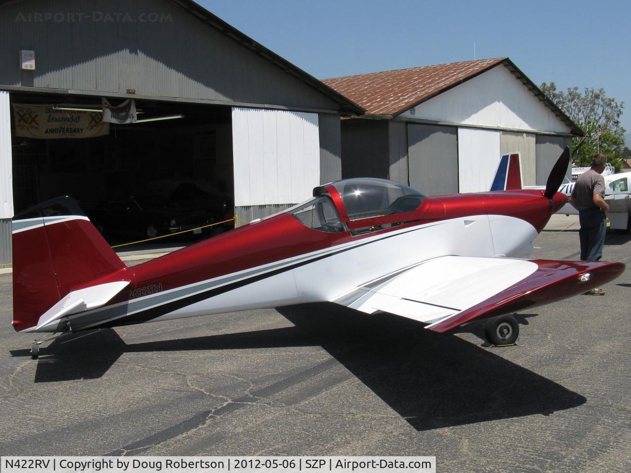 N422RV, 1998 Vans RV-6 C/N 21422, 1998 Machin VAN's RV-6, Lycoming O&VO-360 180 Hp