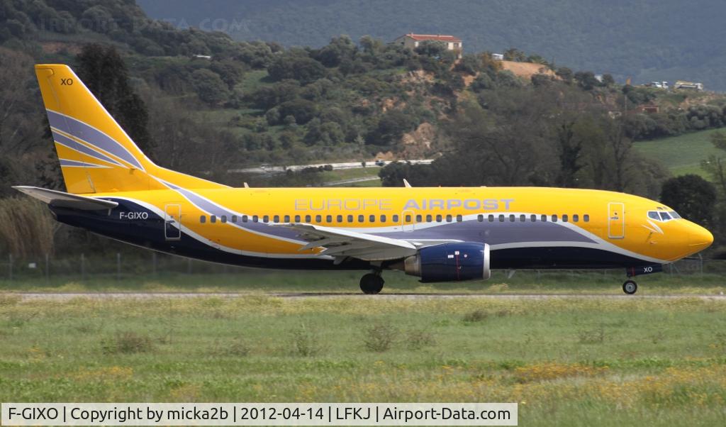 F-GIXO, 1988 Boeing 737-3Q8CF C/N 24132, Take off