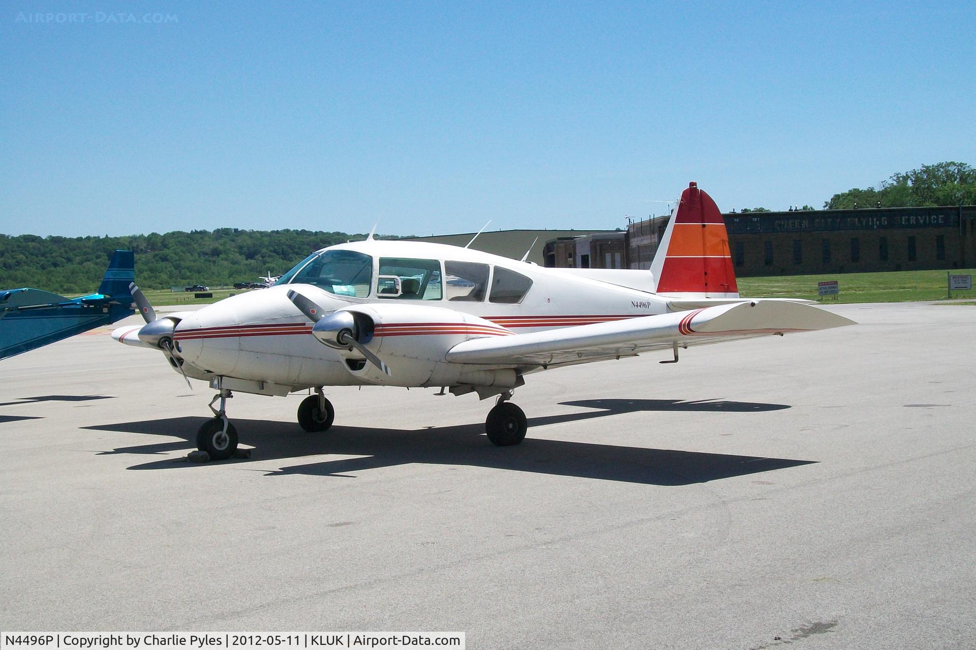 N4496P, 1960 Piper PA-23-160 Apache C/N 23-2011, Nice looking Apache with dorsal fin. 