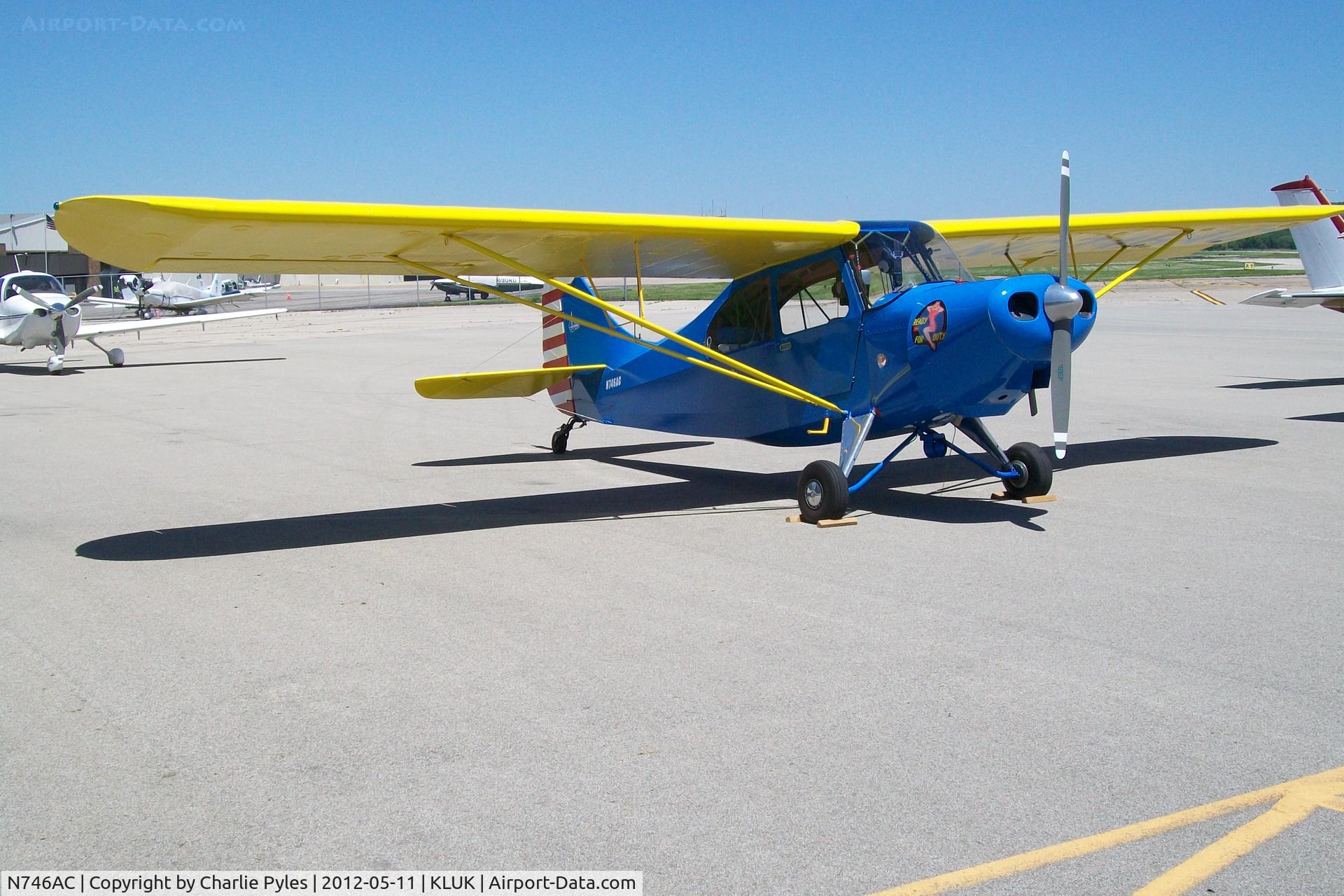 N746AC, 1946 Aeronca 7AC Champion C/N 7AC 6008, Ready For Duty. 