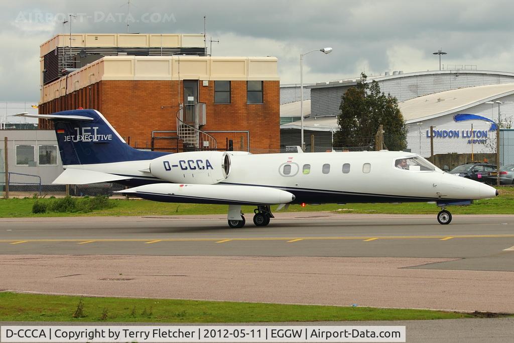 D-CCCA, 1978 Learjet 35A C/N 35A-160, 1978 Learjet 35A, c/n: 160 at Luton