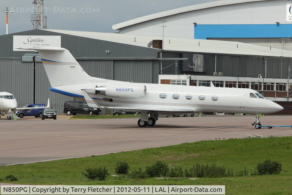 N850PG, 1984 Gulfstream Aerospace G-1159A Gulfstream III C/N 445, 1984 Gulfstream Aerospace G-1159A, c/n: 445 at Luton