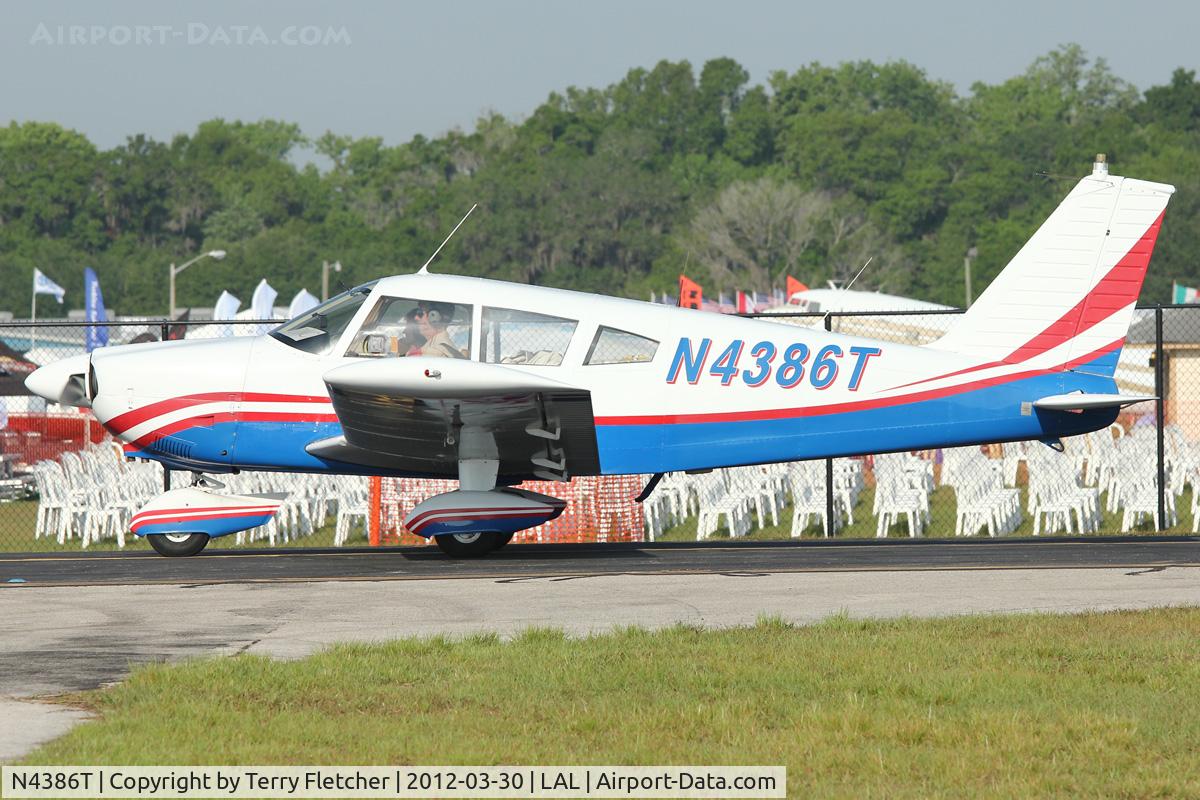 N4386T, 1971 Piper PA-28-180 Cherokee C/N 28-7105221, At 2012 Sun N Fun
