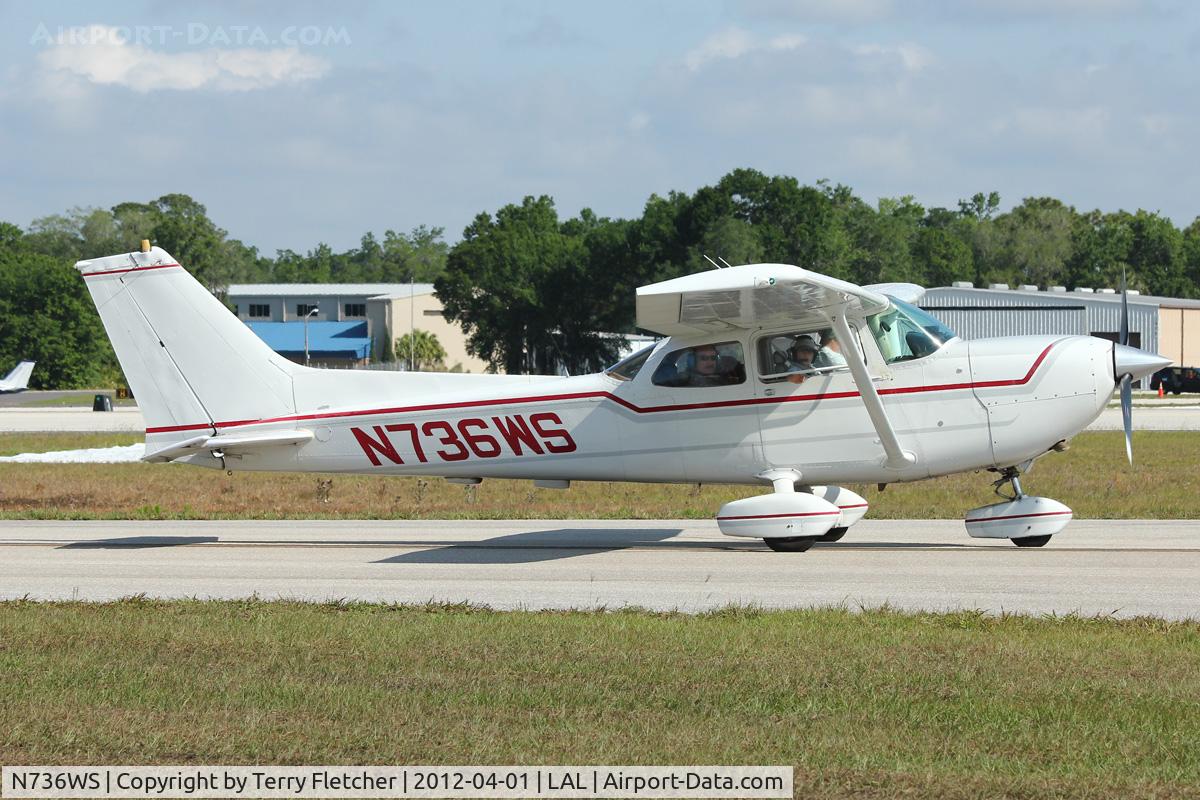 N736WS, 1977 Cessna R172K Hawk XP C/N R1722851, At 2012 Sun N Fun