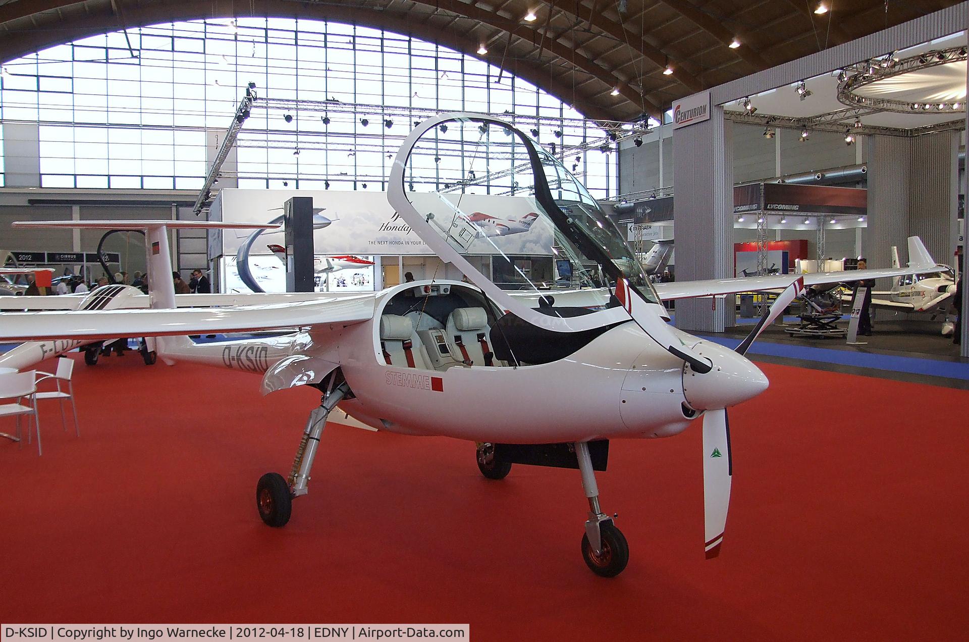 D-KSID, Stemme S-6RT C/N 6.T.10.019, Stemme S6-RT at the Aero 2012, Friedrichshafen