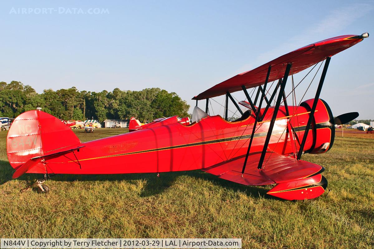 N844V, 1930 Waco CTO C/N 3230, At 2012 Sun N Fun