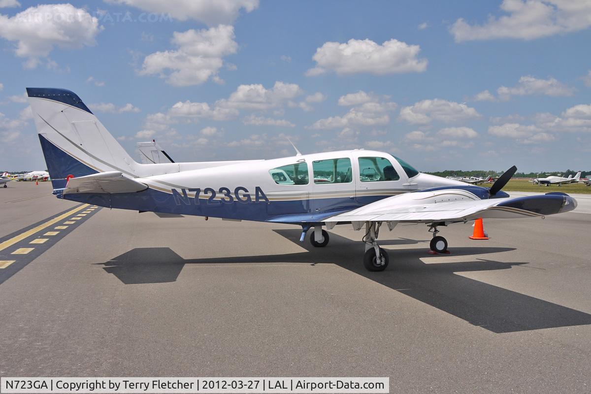 N723GA, 1978 Grumman American GA-7 Cougar C/N GA7-0021, At 2012 Sun N Fun