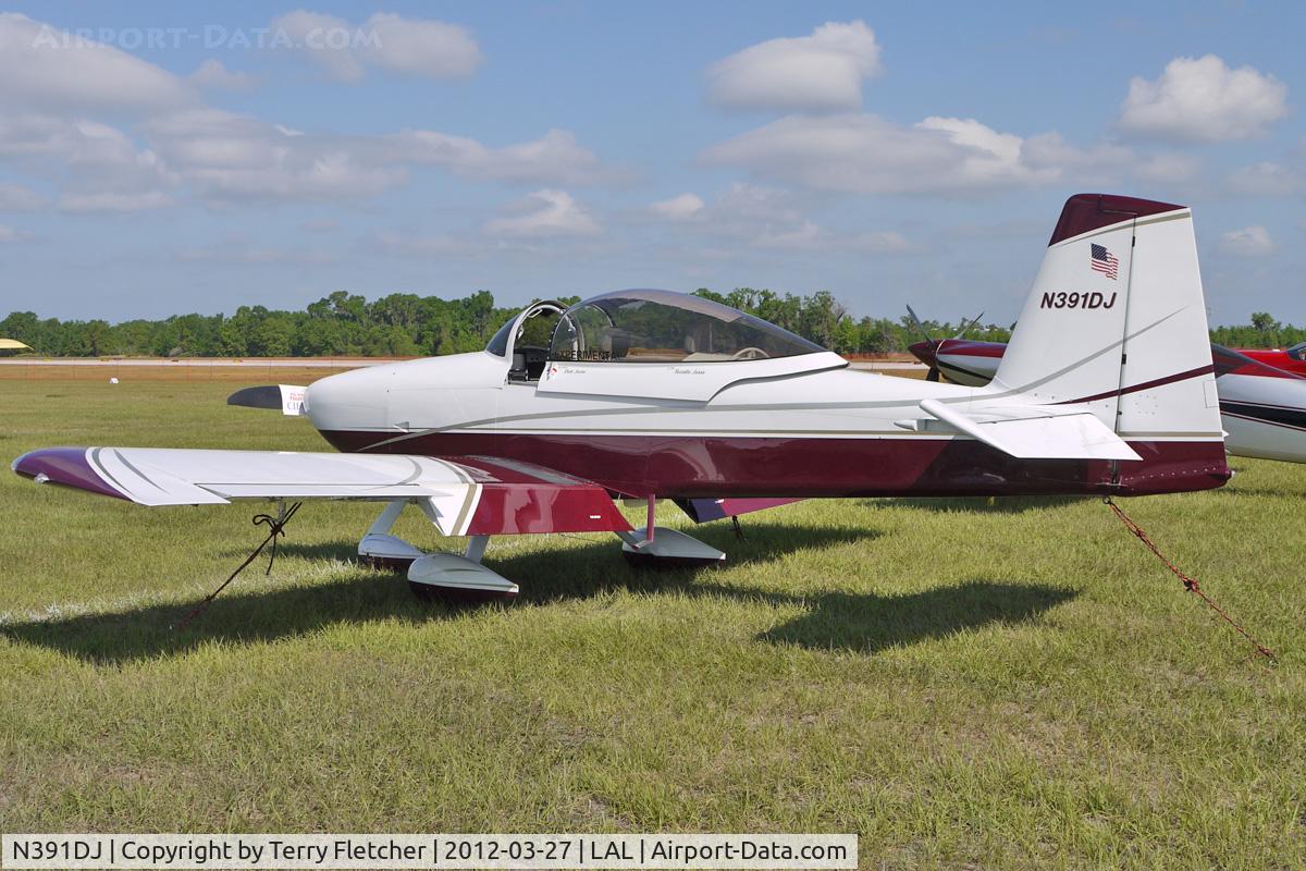 N391DJ, 2007 Vans RV-8A C/N 82069, At 2012 Sun N Fun