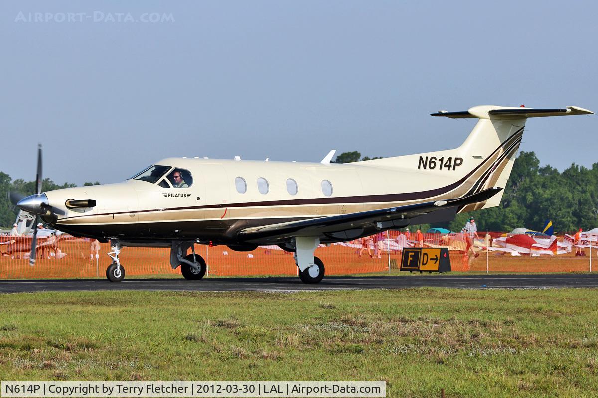 N614P, 2008 Pilatus PC-12/47E C/N 1036, At 2012 Sun N Fun