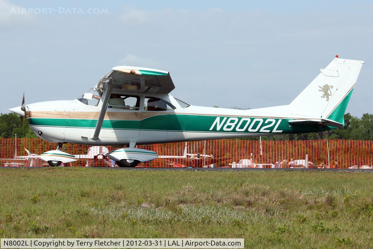 N8002L, 1967 Cessna 172H C/N 17256202, At 2012 Sun N Fun