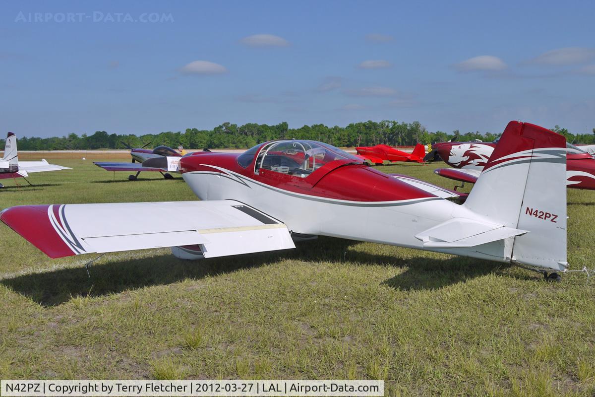 N42PZ, 2007 Van's RV-7 C/N 72404, At 2012 Sun N Fun