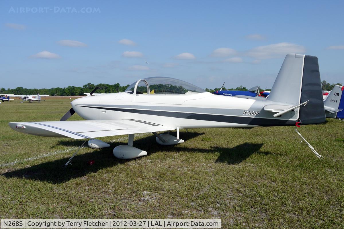 N268S, 2002 Vans RV-8A C/N 80682, At 2012 Sun N Fun