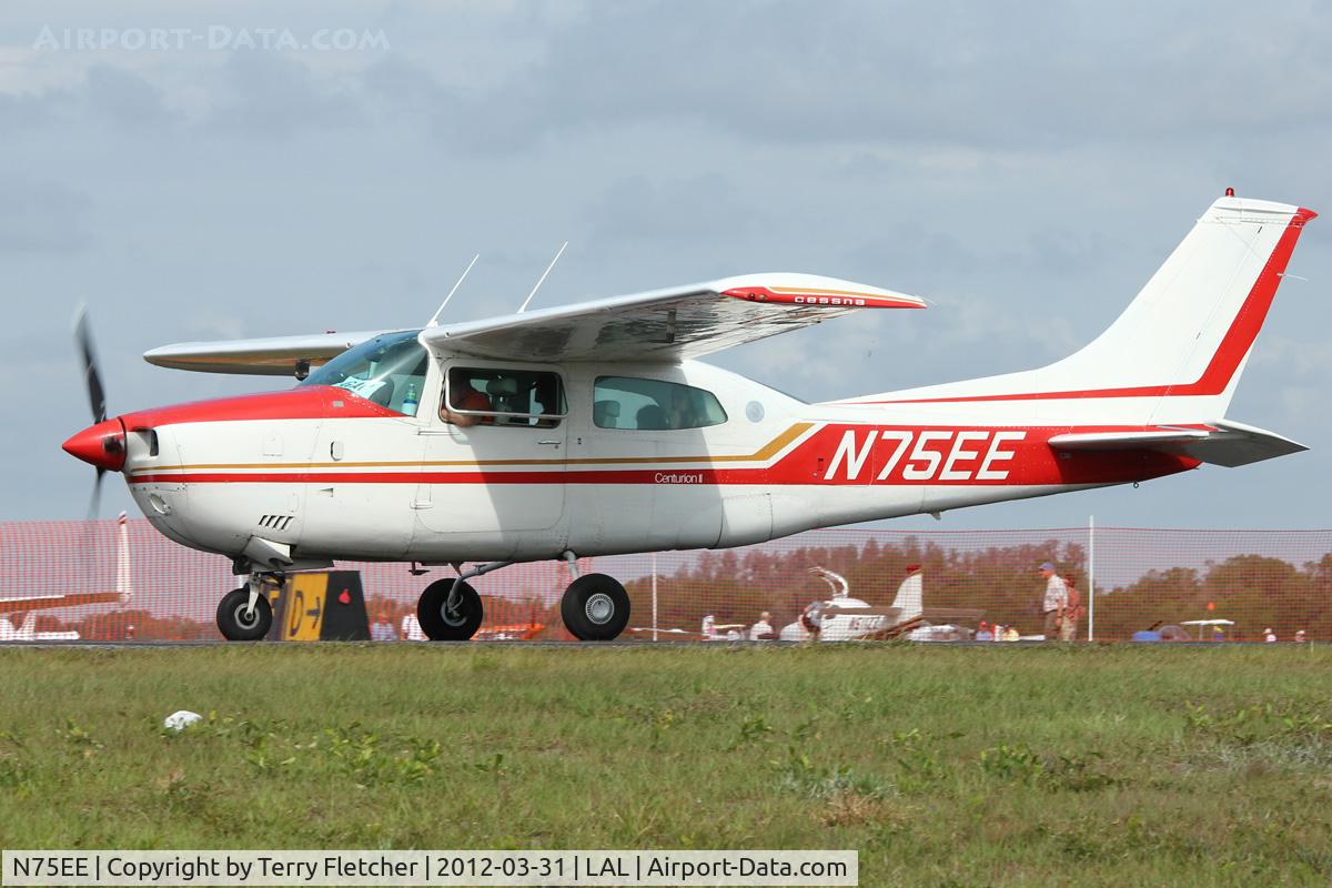 N75EE, 1975 Cessna 210L Centurion C/N 21060837, At 2012 Sun N Fun