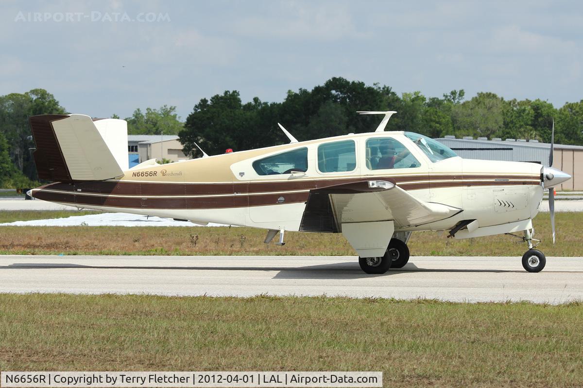 N6656R, 1979 Beech V35B Bonanza C/N D-10275, At 2012 Sun N Fun