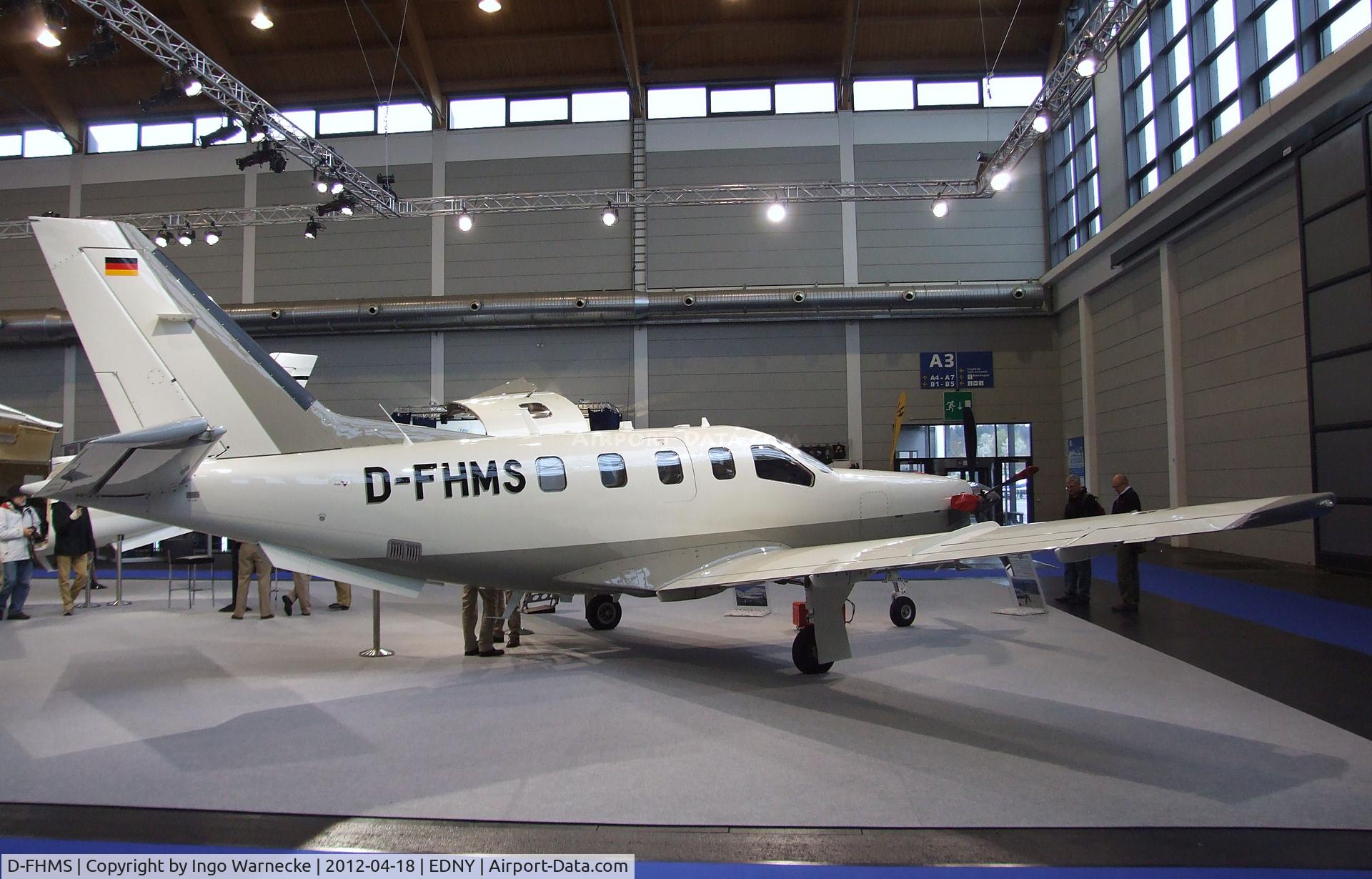 D-FHMS, Socata TBM-700 C/N 573, SOCATA TBM-850 at the Aero 2012, Friedrichshafen