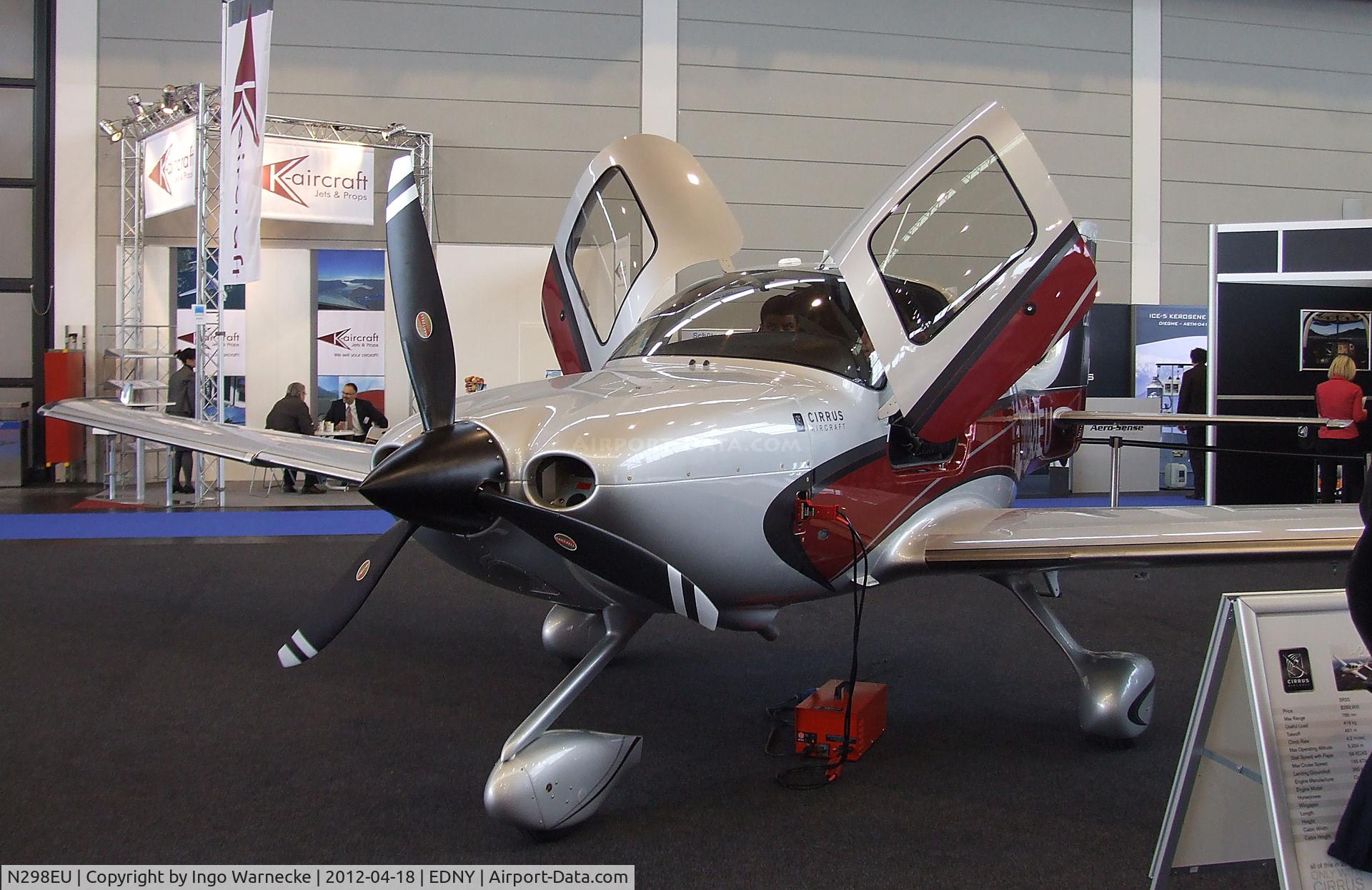 N298EU, Cirrus SR22 GTS C/N 3838, Cirrus SR22 GTS at the Aero 2012, Friedrichshafen