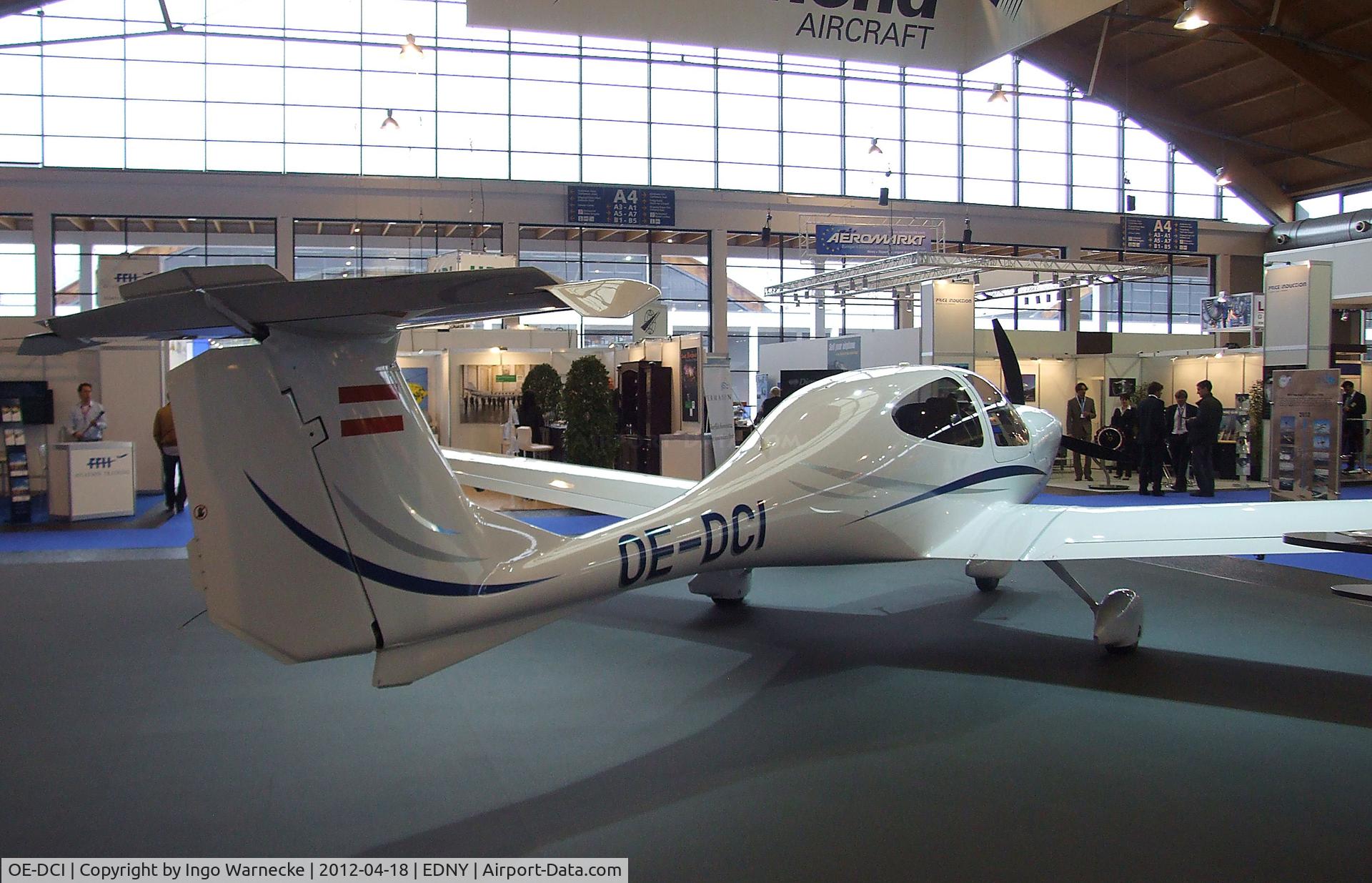 OE-DCI, Diamond DA-40DNG Diamond Star C/N D4.145, Diamond DA-40D NG Diamond Star at the Aero 2012, Friedrichshafen