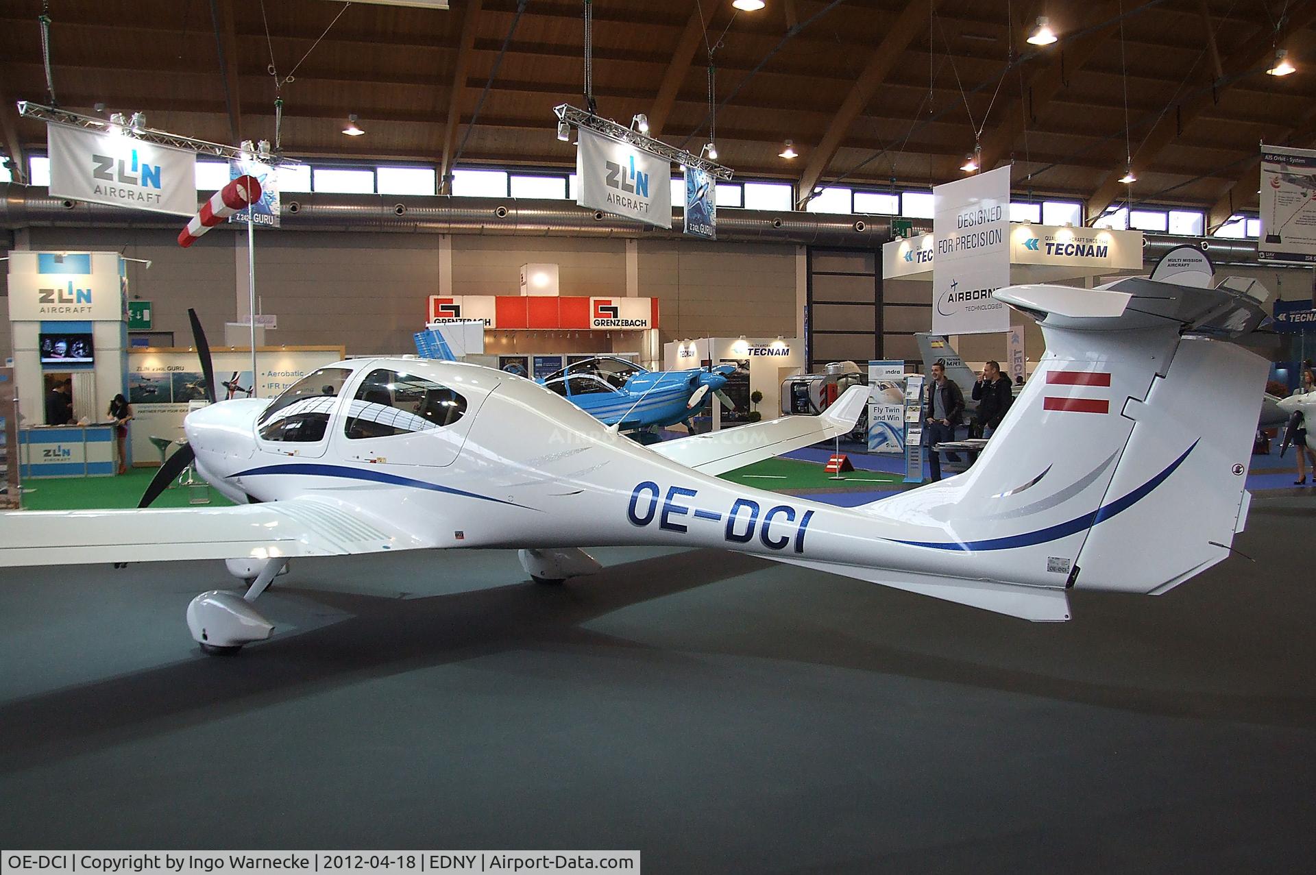 OE-DCI, Diamond DA-40DNG Diamond Star C/N D4.145, Diamond DA-40D NG Diamond Star at the Aero 2012, Friedrichshafen