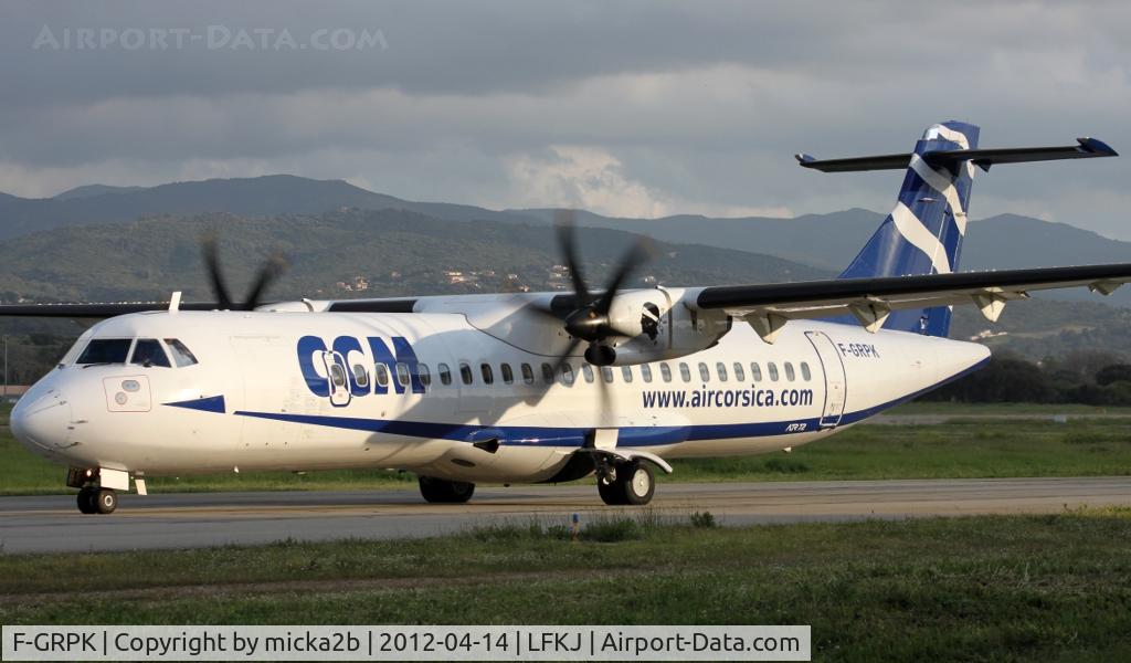 F-GRPK, 2006 ATR 72-212A C/N 727, Departure to take off