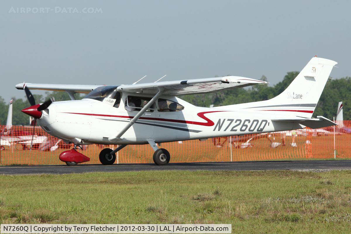 N7260Q, 2001 Cessna 182T Skylane C/N 18280957, At 2012 Sun N Fun