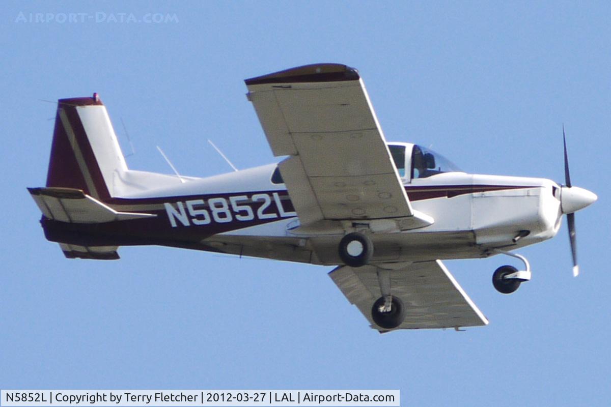 N5852L, 1972 American AA-5 C/N AA5-0052, At 2012 Sun N Fun