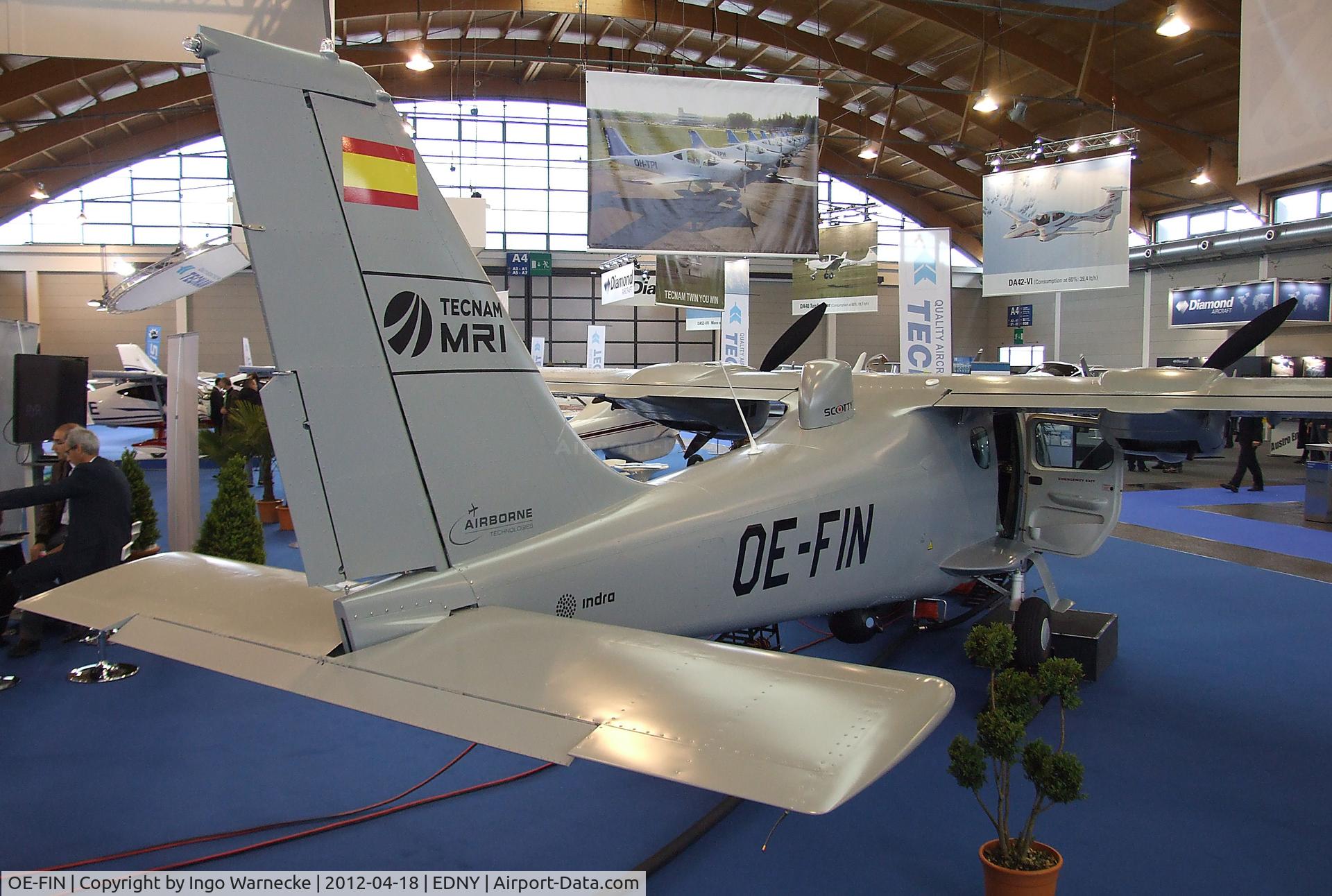 OE-FIN, 2011 Tecnam P-2006T C/N 085, Tecnam / Indra P2006T MRI at the Aero 2012, Friedrichshafen