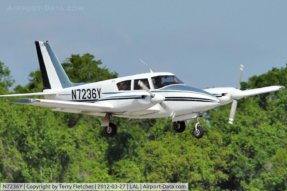 N7236Y, 1964 Piper PA-30 Twin Comanche C/N 30-260, At 2012 Sun N Fun